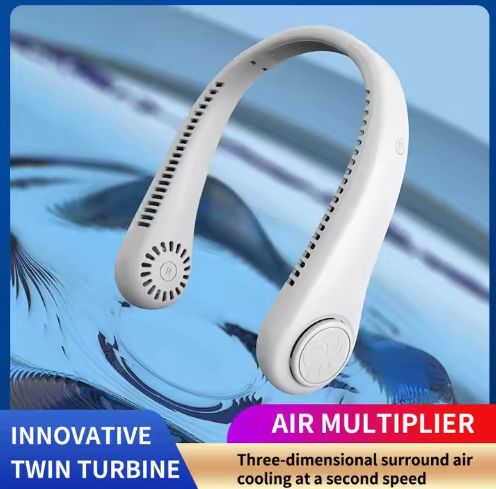 Ventilator Hanging Neck Cooling Neck Fan the Best-selling Mini Portable Wearable Outdoor Gift Small Fans