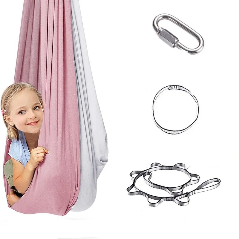 Elastic 5 Meters 2017 Aerial Yoga Hammock Flying Swing Latest Multifunction Anti-gravity Yoga Belts for yoga training Yoga belt