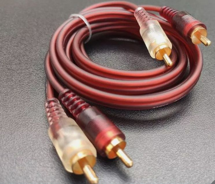 3M 4ch 2ch RCA to RCA Car Subwoofer Modified Pure Copper Cable Car Adapter Stereo Audio 2RCA Cord Male to Male Connector