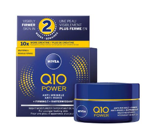 NIVEA Q10 Plus Anti-Wrinkle Night Care Cream - 50ml