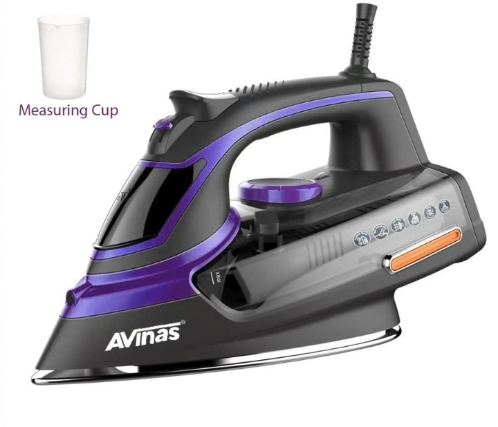 Quality 3000W - Avinas Electric Steam Iron - Purple/Black