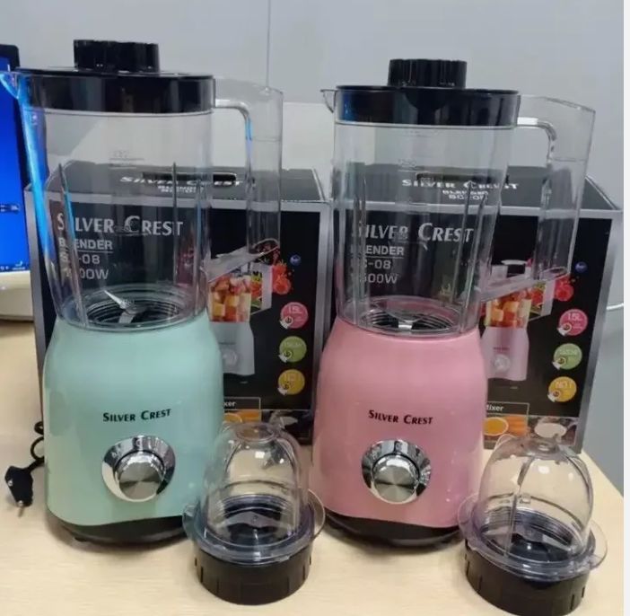 Silver Crest Smoothie Maker and Multi Chopper Lot - 1.5L Multi-Purpose Blender