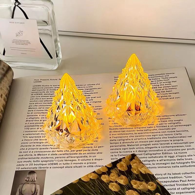 Iceberg shape night light snow mountain light dormitory bedroom bedside light atmosphere light as gift