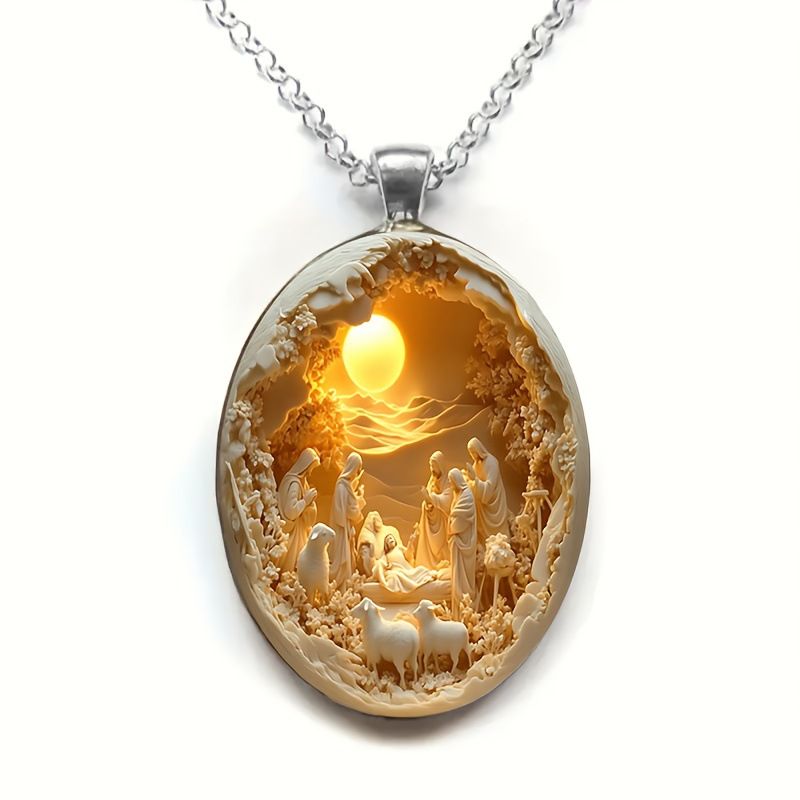 Elegant glass necklaces, the ideal choice for daily wear and special occasions, such as Christmas and Easter.