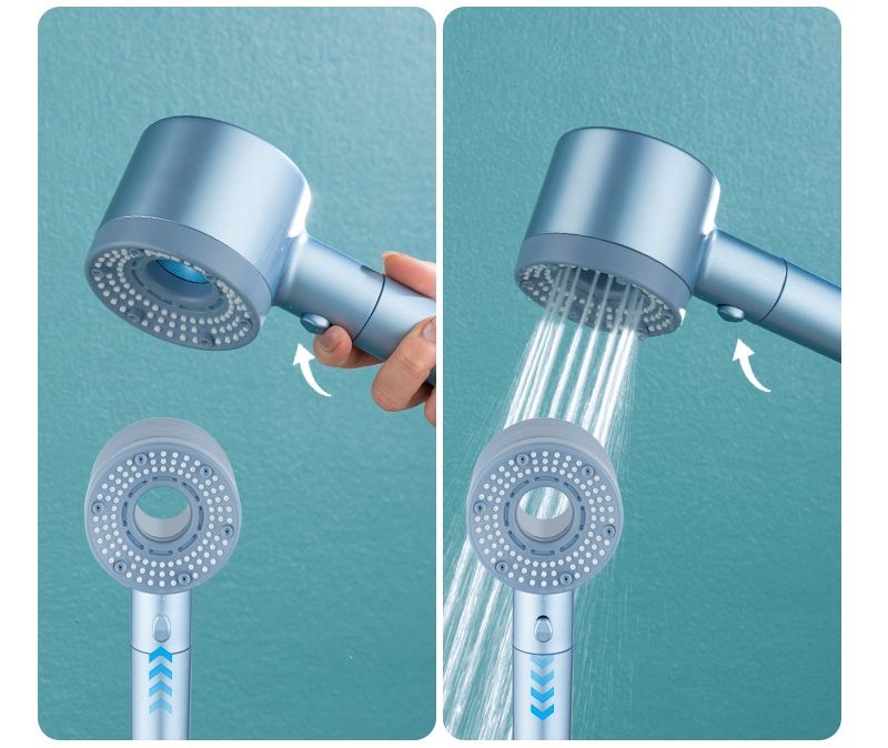 Shower Head Spray Pressurized Shower Multi Functional Filtering Detachable Showerhead Hollow Shower Nozzle Shower Head