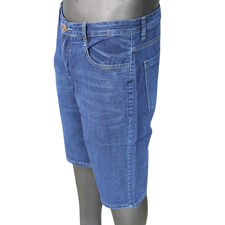 Men's Rugged-Wear Relaxed Fit 5 Pocket 100% Cotton Denim Jean Short 211