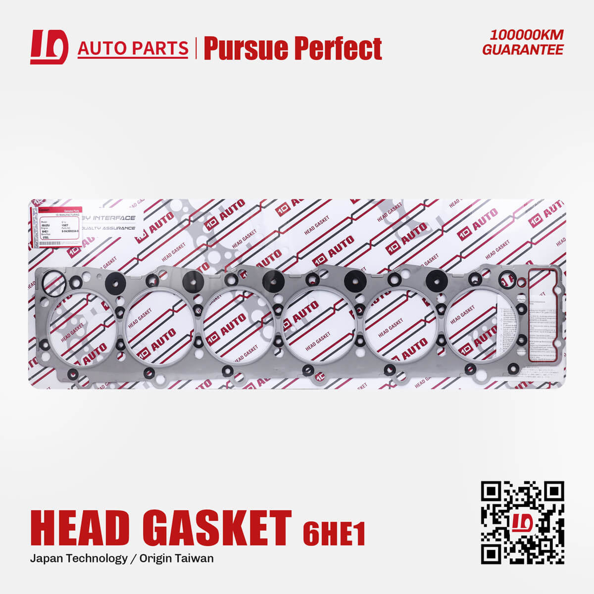 1D，Head Gasket，Gasket，Auto Parts，Engine，Full Gasket，8943693340，6HE1