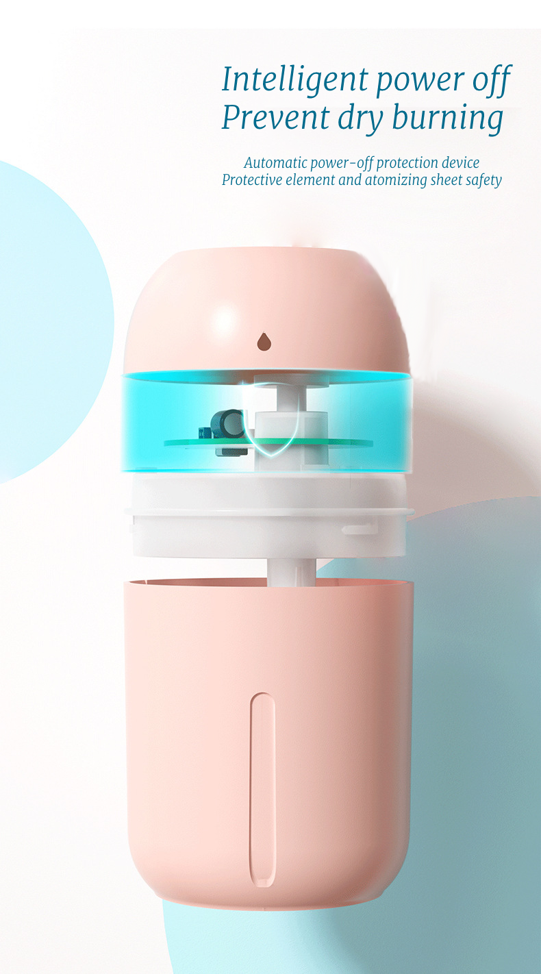Mini Humidifier Car Bedroom Desktop Office Air Atomizer Humidifier Home Large Fog Volume hum mini usb