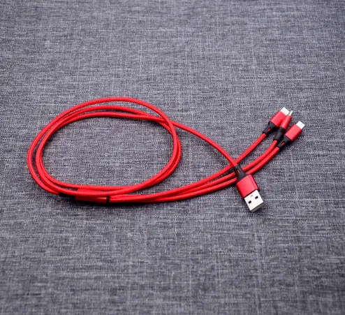 Buy Multi Charging Cable USB Cable 3A 4FT Nylon Braided Universal