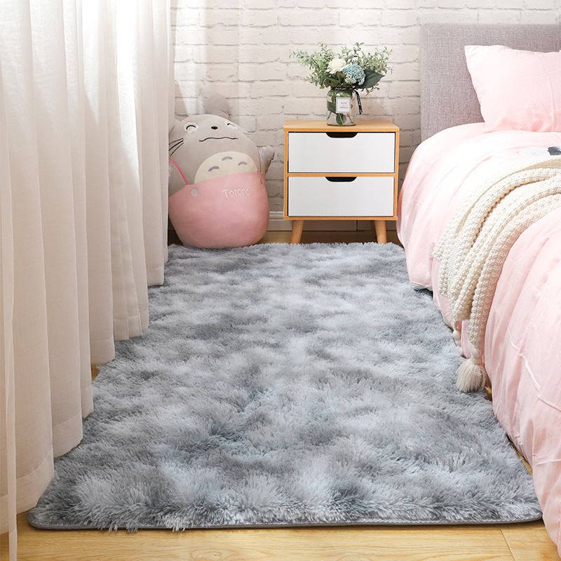 Tie dye silk wool carpet ，Large size plush carpet ，Silk wool carpet 40*200cm,50*200cm,60*200cm,80*200cm,200*300cm Living room sofa blanket，Bedside blanket in the bedroom floor mat