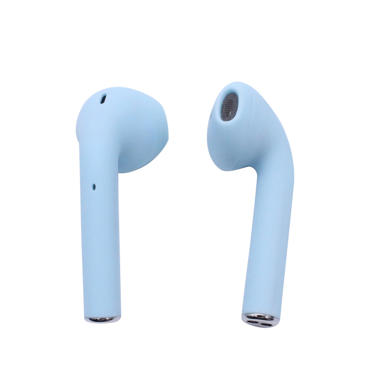 AUNONT Wireless Bluetooth Headset TWS Macaron I12 Sport 2g Wireless Bluetooth Headset wholesale Bluetooth 5.0 headset Blue