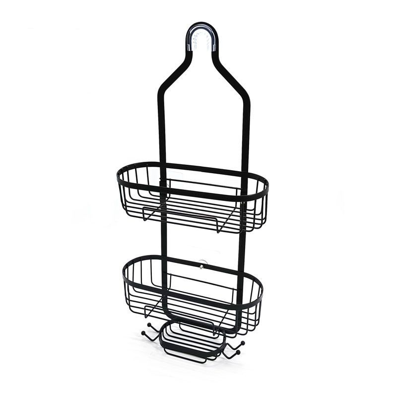 Toilet shower rack bathroom shower rack bathroom shelf rack punch-free shower gel storage rack  