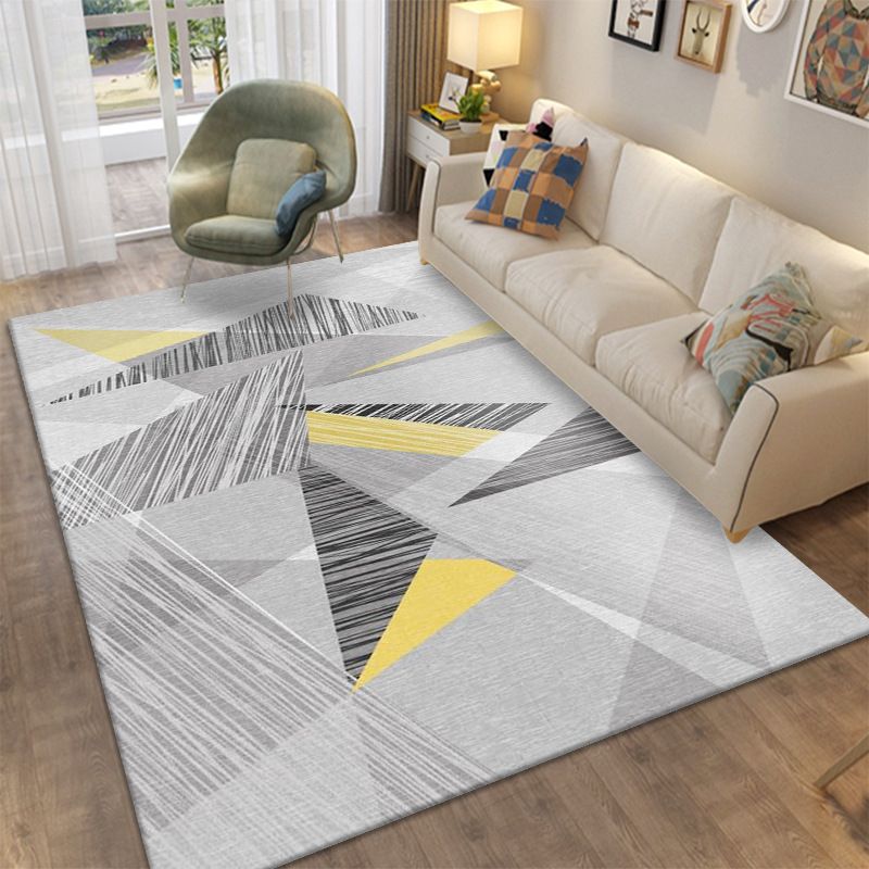 Minimalist style carpet, large size 80*120cm,60*90cm,50*80cm,40*60cm Modern geometric sofa coffee table mat,Bedside home floor mat in the bedroom,Crystal velvet carpet floor mat