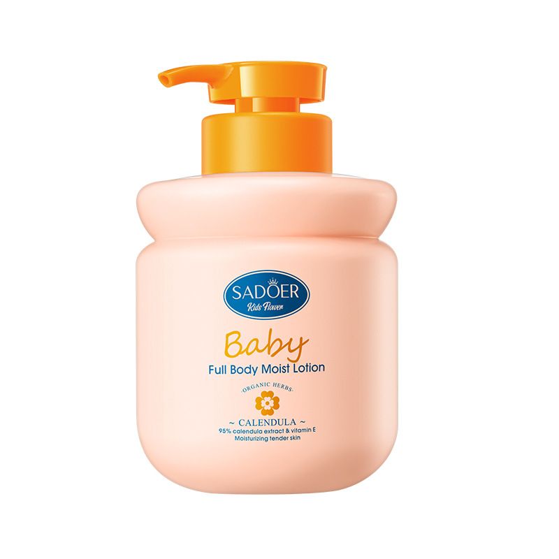 【Min order: 2 boxes. 36 bottles/box, 1224GHS/box (34GHS/bottle)】SADOER Children's Calendula Vitamin E Body Lotion