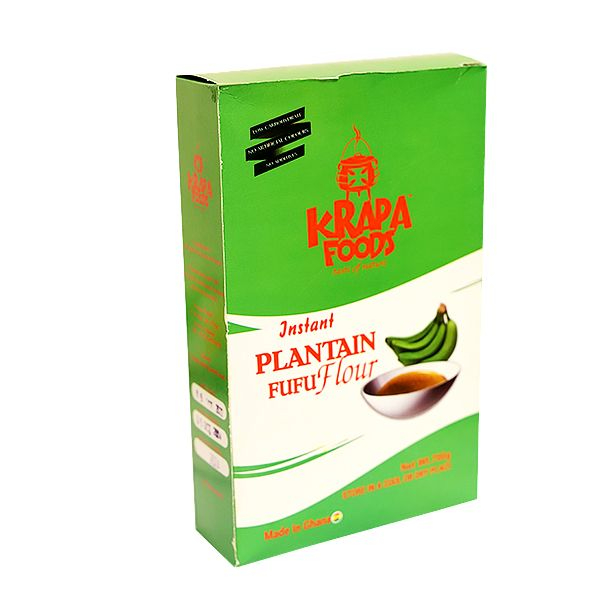 KRAPA FOODS INSTANT PLANTAIN FUFU FLOUR 700G