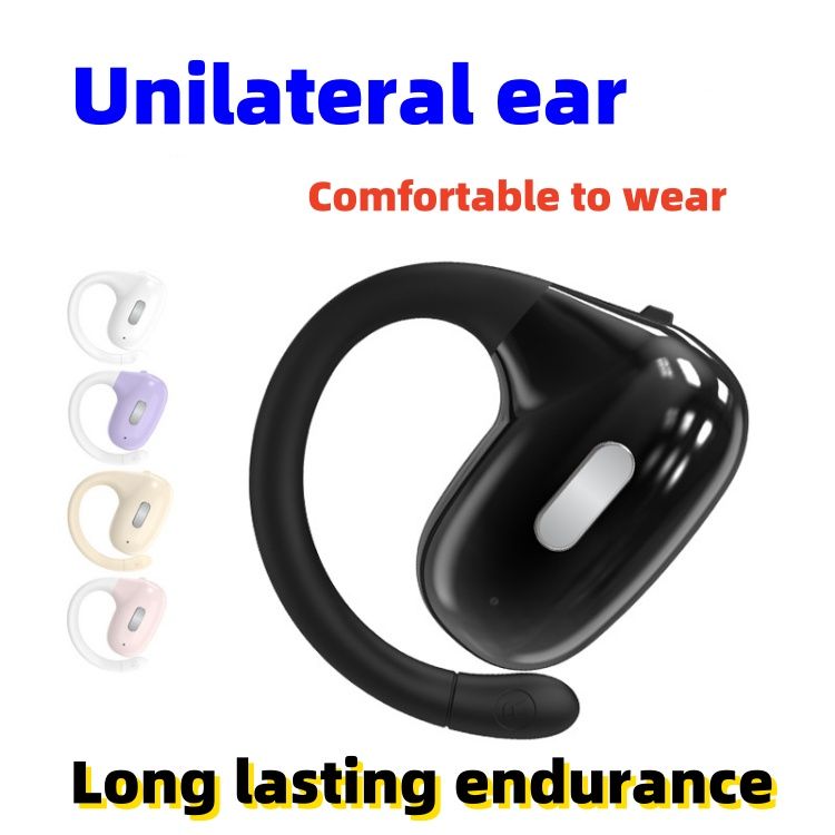 Bluetooth headset Excel Z60 Bluetooth earphones OWS non in ear open ear loop exercise 10m earplugs CRRSHOP bluetooth earphones black pink purple white beige digital audio video Earphone