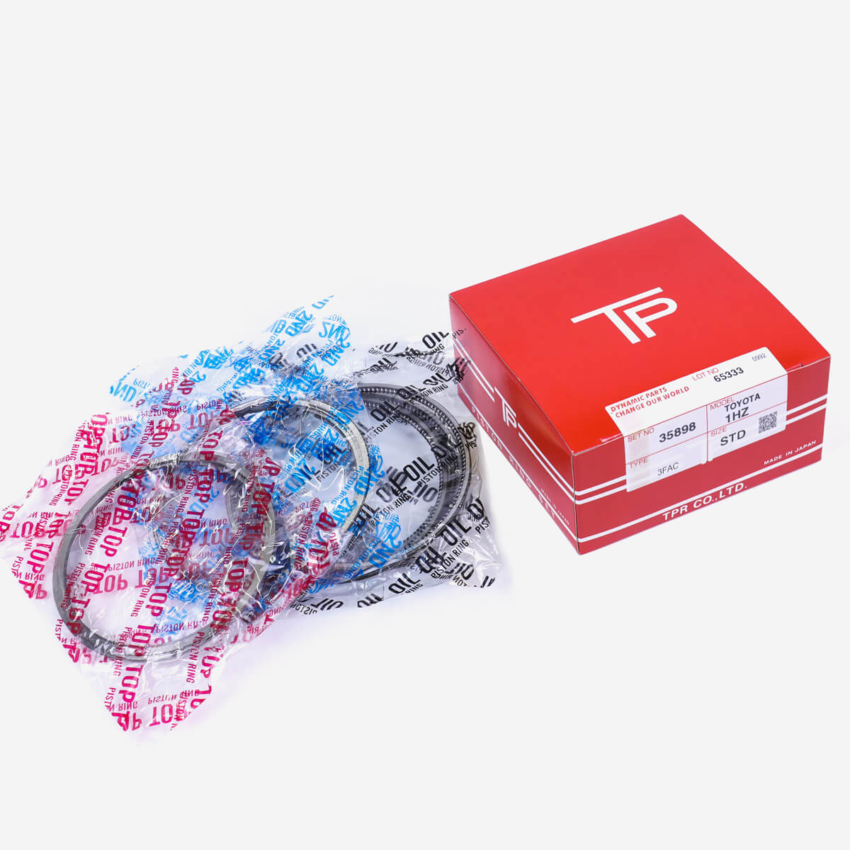 TP 1HZ Engine Piston Rings OEM:13012-17010 for TOYOTA