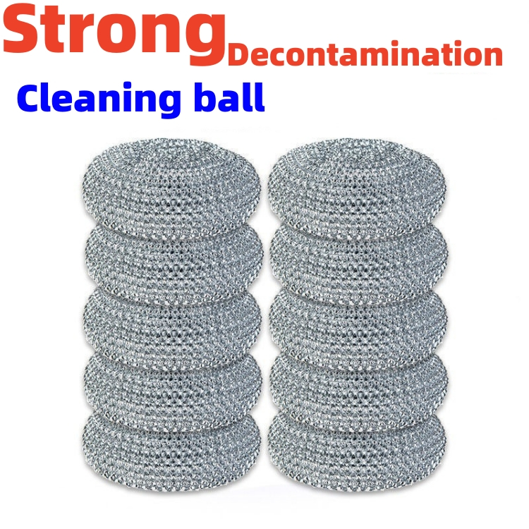 kitchenware Wire ball Cleaning ball Strong decontamination Easy to clean kitchen washing tools CRRSHOP Suitable for many occasions Removable and washable Cleaning ball Wire ball
