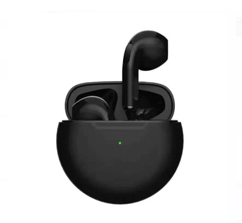 PRO 6 Mini Wireless Earbuds Portable TWS In-Ear Headphones for Sports Waterproof with Comfortable Form Factor