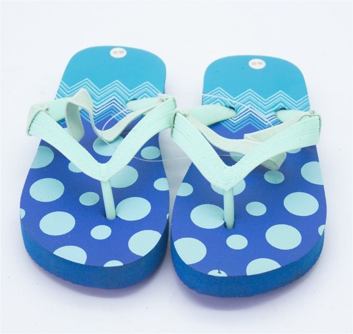 Children's Custom Logo Print PVC Flipflops Slipper- Outdoor Strand Unisex Slipper