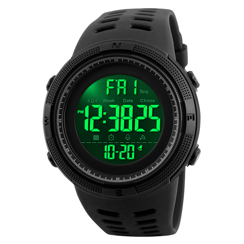 Fashion Outdoor Sport Watch Men Clock Multifunction Watches Alarm Chrono 5Bar Waterproof Digital Watch Reloj Hombre