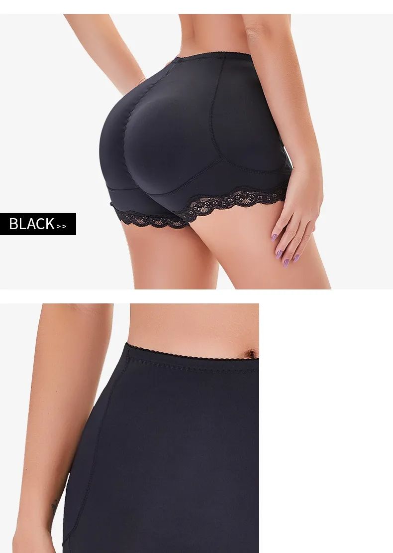 Women Butt Lifter Panty Fake Buttock Body Shaper Padded Underwear Lady Lift Bum High Waist Tummy Control Hip Panties
