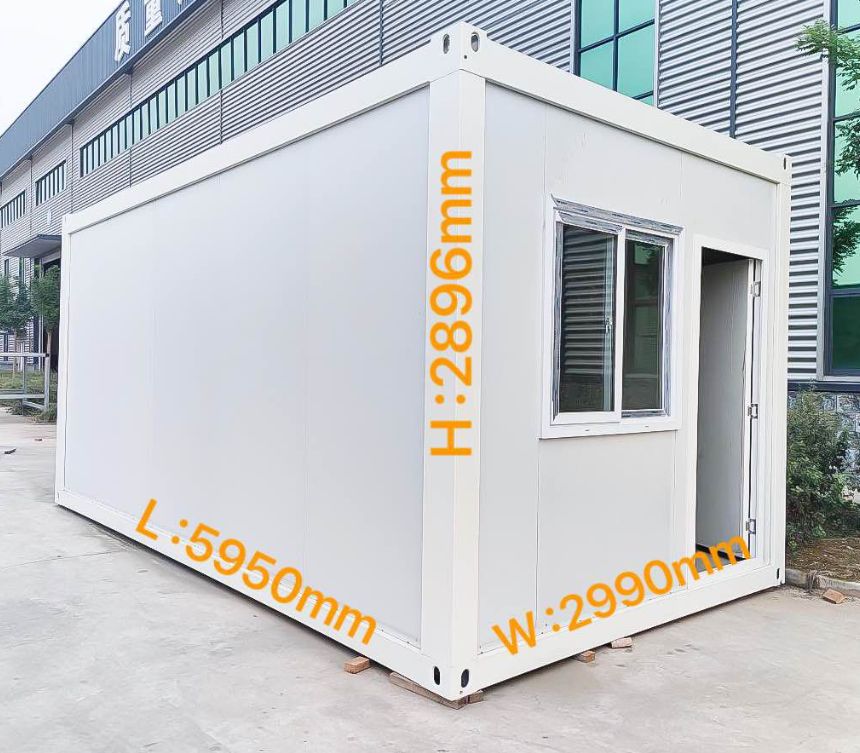 Luxury Vip Mobile Flat Pack Container House Mobile Container House With Flush Toilet Shower And Bathroom 