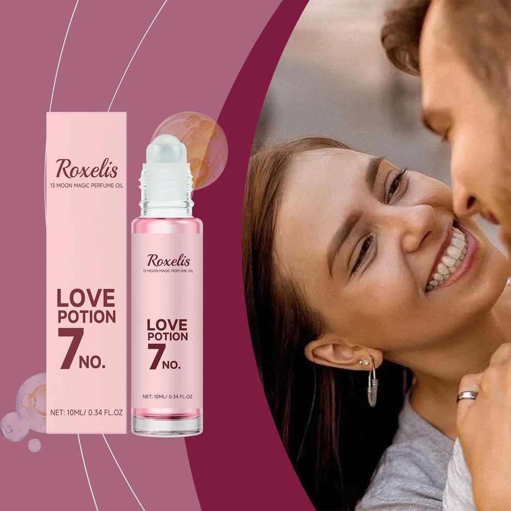 Roxelis Charm Pomegranate Blossom Roll-On Perfume Mini Bottle Lasting Fragrance Fresh Plant Floral Scent Date Flirtation Women Pheromone Perfume