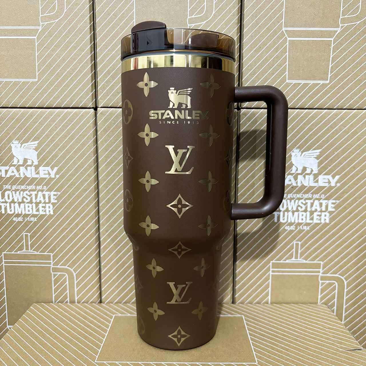 Stanley 2nd Generation 40oz Stainless Steel Car Cup Car Insulated Cup