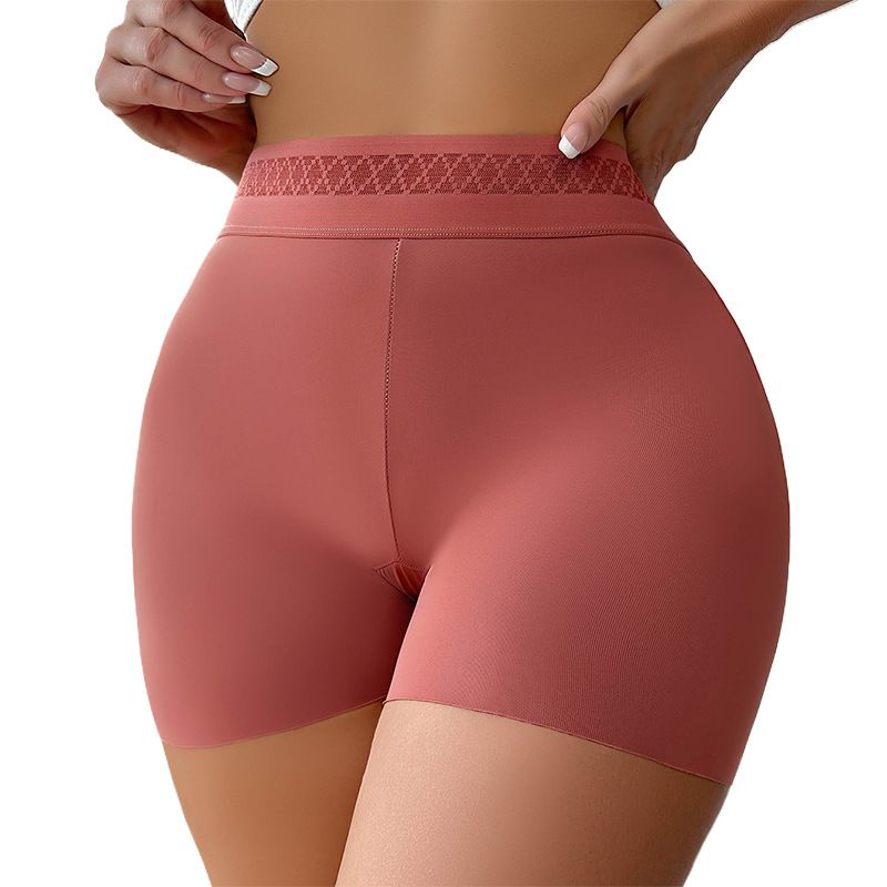 Europe and the United States new solid color hip lift belly pants corset body body tight waist plastic waist pants boxers CX001
