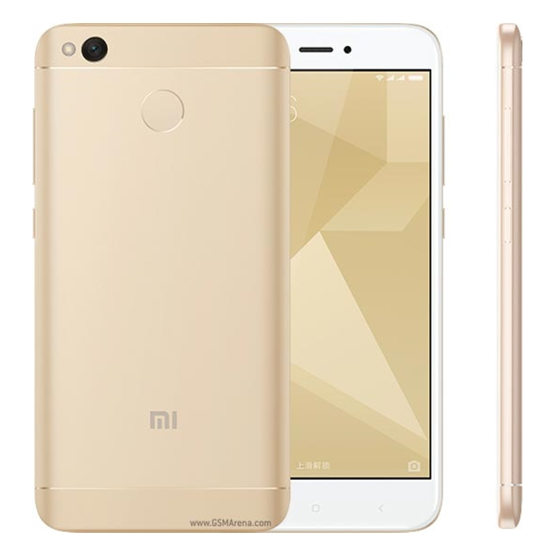 Global Version Xiaomi Redmi 4X Smartphone 16GB 2GB RAM 5.0" 13MP Camera 4100 mAh, Fast Charger Bundle Included (Renewed)