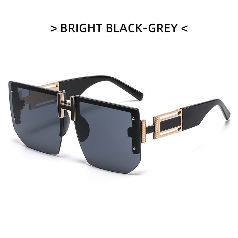 6970 Men's New Fashion Rimless Sunglasses Outdoor Cycling Sunglasses