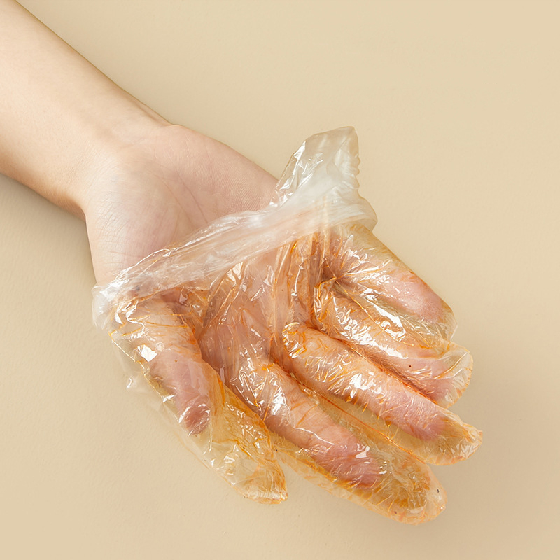 NC1123 100/200 PCS Disposable Gloves Transpraent Sanitary Edible Multi-Functional Gloves For Kitchen Cooking Household Cleaning Eco-Friendly
