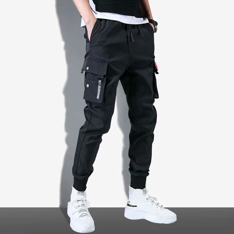 Men's Summer Loose Thin Casual Pants Straight Fit Cropped Pants