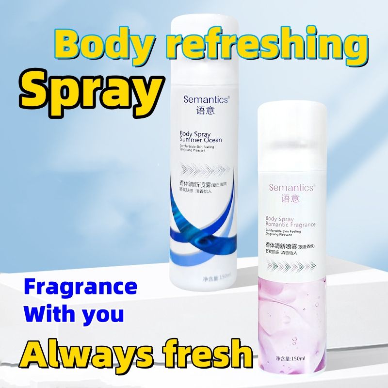 Refreshing body spray, reducing odor under the armpit, deodorant, lasting fragrance, refreshing, antiperspirant spray CRRSHOP men women Beauty Care,Body Care,Private Care