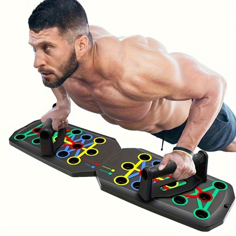 1pc Multifunctional Push-Up Board - Home Gym Exercise Equipment, Push-Up Assistant, Chest Muscle Trainer, Strength Training Gear 