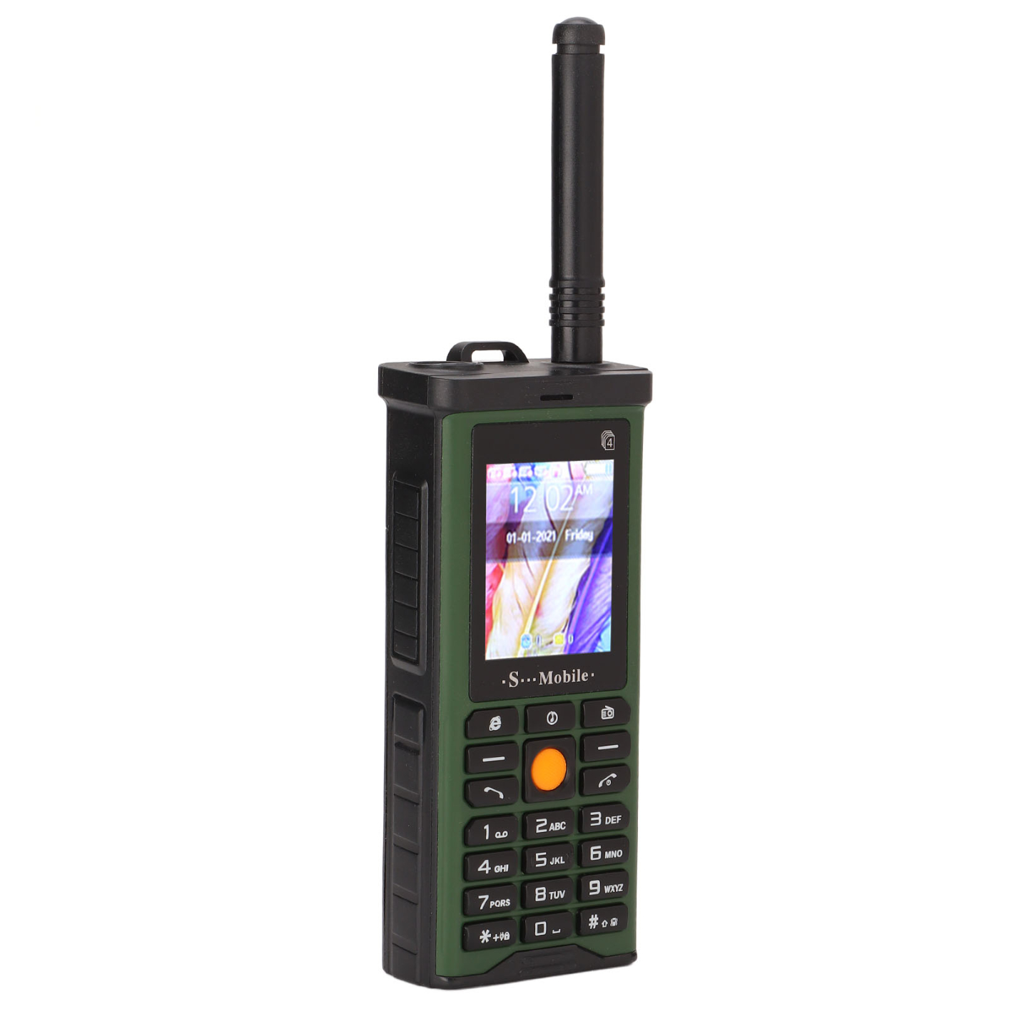 S‑G8800 Mobile Smartphone Unlocked Cell Phone 2G Retro Phone 4 SIM Card Large Button 2400mAh Capacity for Senior