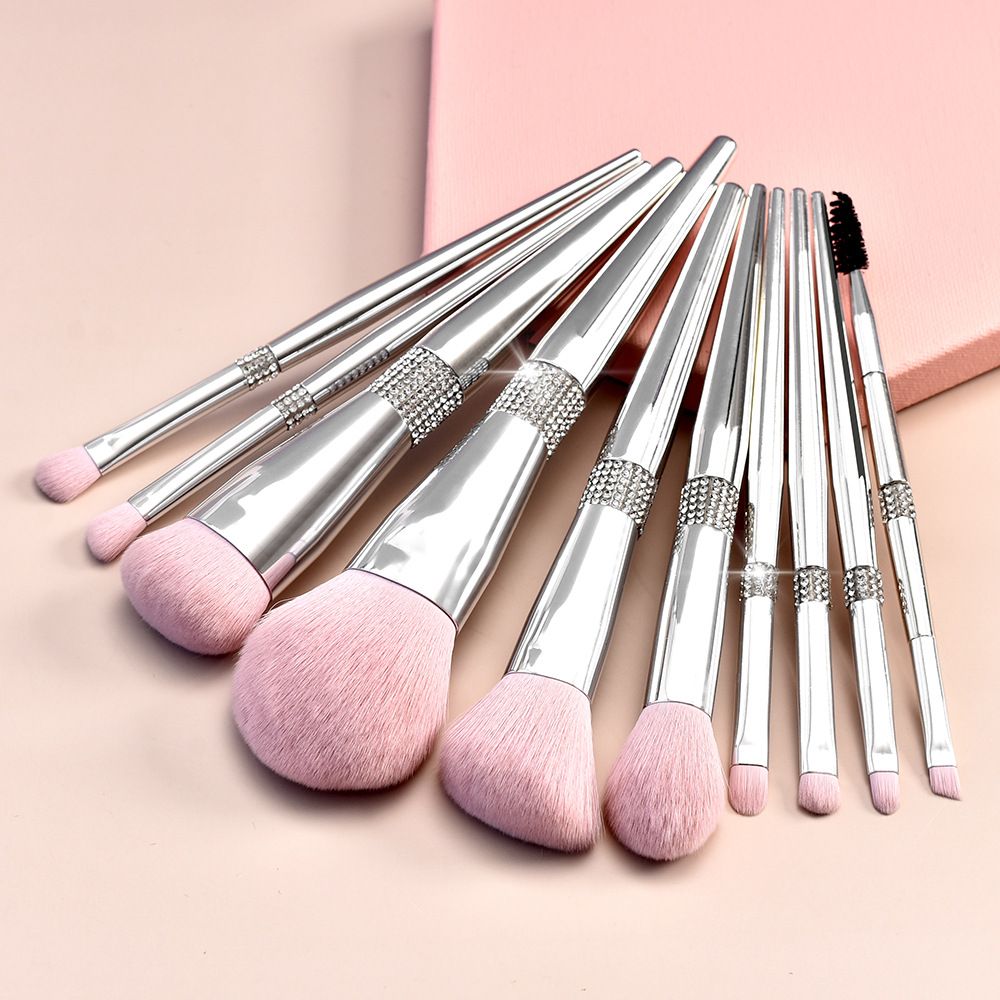 Eleven high-end makeup brushes with drill soft hair eye shadow brush foundation make-up beauty tools