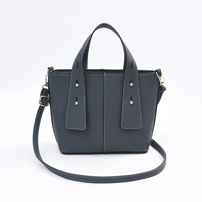 Miss DG 2025 new fashion texture bag casual trend large capacity shopping bag handbag