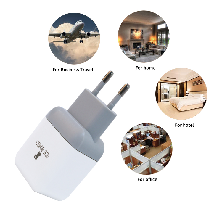 5V 1A USB Wall Adapter Dual Port Phone Charger USB Cube Charger Compatible with Tecno, iPhone, Samsung, Huawei, Xiaomi