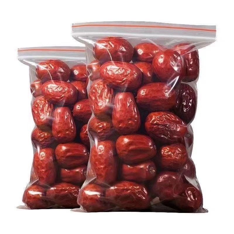 500g Red Dates Sweet Dried Fruits Red jujube From Xinjiang China Dried Jujube Fruit  Healthy Food Snack 