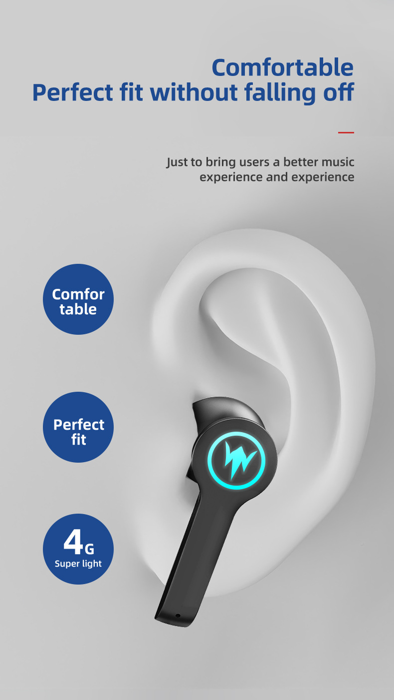 L10 TWS Wireless Bluetooth 5.0 Earphones Intelligent Breathing Light Touch Voice LED Power Display bluetooth earpod