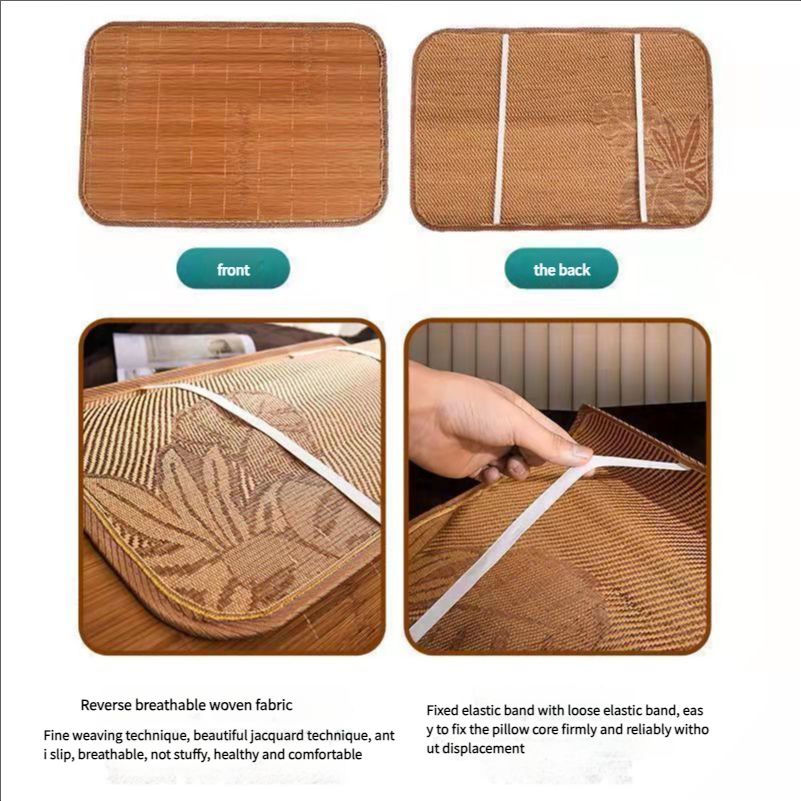 Experience Cool and Comfortable Sleep with Natural Bamboo Cooling Pillowcase: The Perfect Summer Bedding Solution for Heat Dissipation and Restful Nights