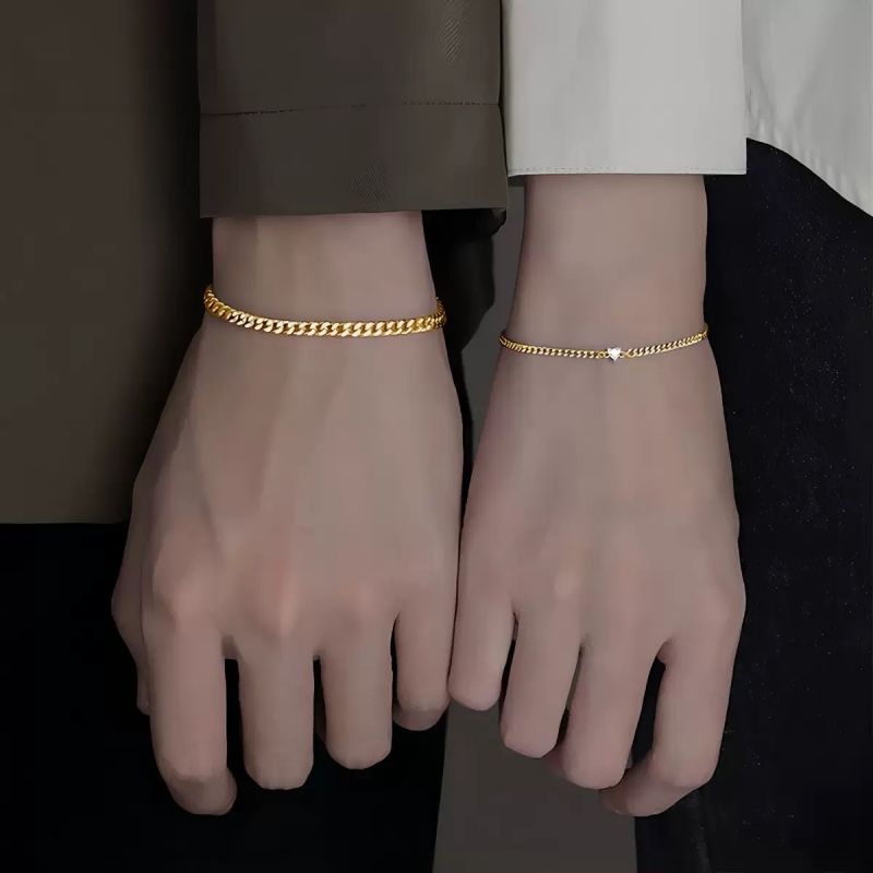 2-piece set New Love Jewelry Bracelet couple bracelets men women lover Jewelry