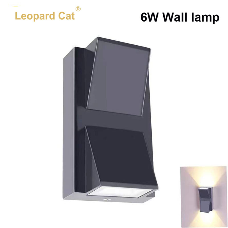 Leopard Cat  Nordic Stylish LED Wall Light Waterproof Indoor Outdoor Decor Lighting Sconce Lamp 6W Warm white for Bedroom Stairs Villa
