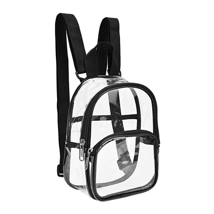 Fashion Backpack for Women Clear PVC Backpack Beach Transparent Travel Backpack Bag for Teenage Girls Backpack aesthetic