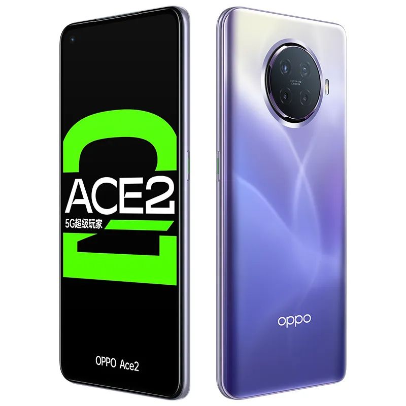 【Lowest Price Online】OPPO Ace2 Snapdragon 865 Gaming Ace 2 Smartphone 5G 6.55 inch FHD+ 90Hz Refresh Rate NFC Android 10 65W SuperVOOC 12GB 256GB