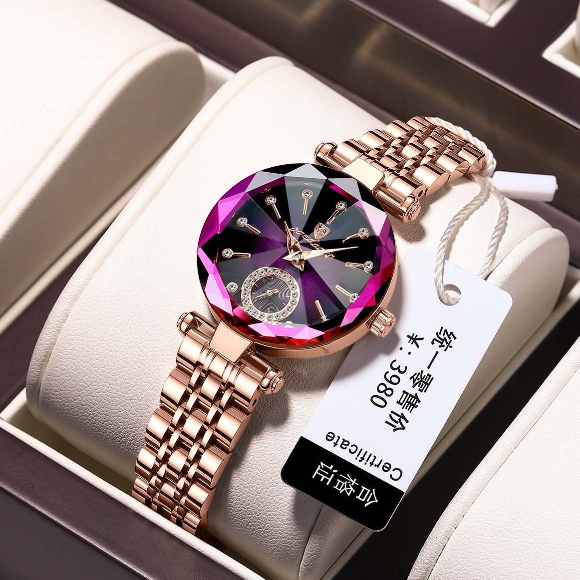 Waterproof women's watch Casual ultra-thin quartz watch 719