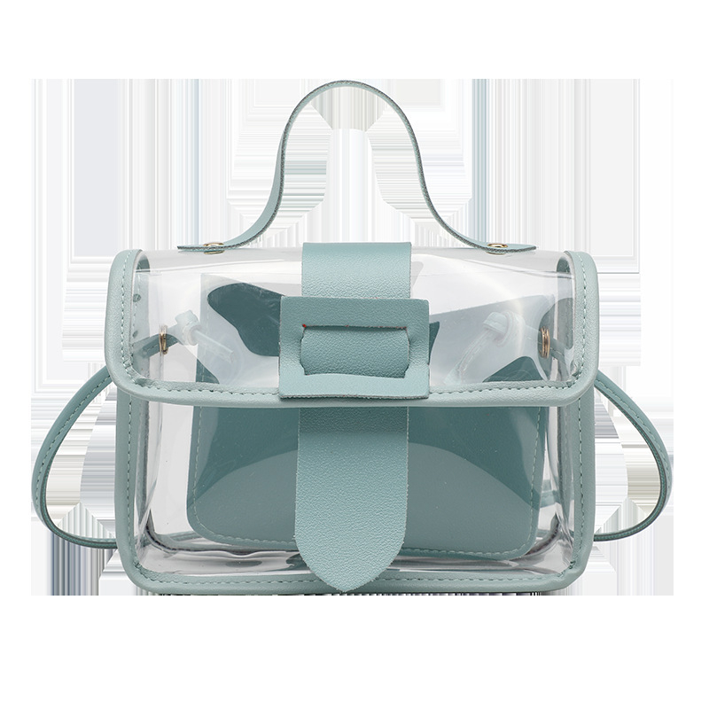 ZP0911 Women Transparent Jelly Bag handbag Ladies Shoulder Bag