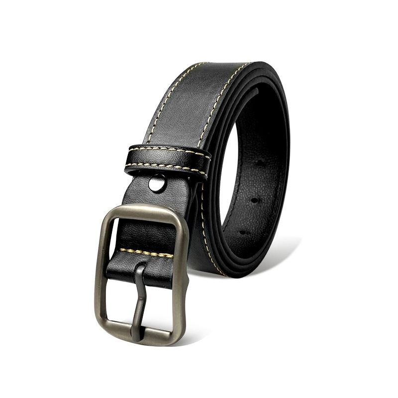 352 Simple Needle Buckle Belt for Men and Women, Versatile Waist Belt